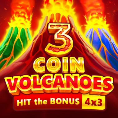 Juega a la 3 Coin Volcanoes bij en Bdmbet